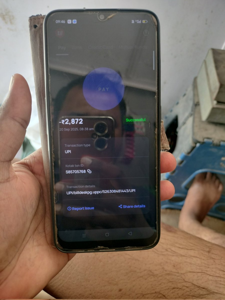 Rahulsingh8896's tweet photo. @KESCoHQ 20/9/25 ko 2872 rupees ka bill payment ho Gaya magar online bill show nahi ho raha hai bola gaya 48 ghante wait karne ko abhi tak bill update nahi hua hai please meri help kare @AKSharmaOffice my account number 9280880000 https://t.co/morAsflqtZ