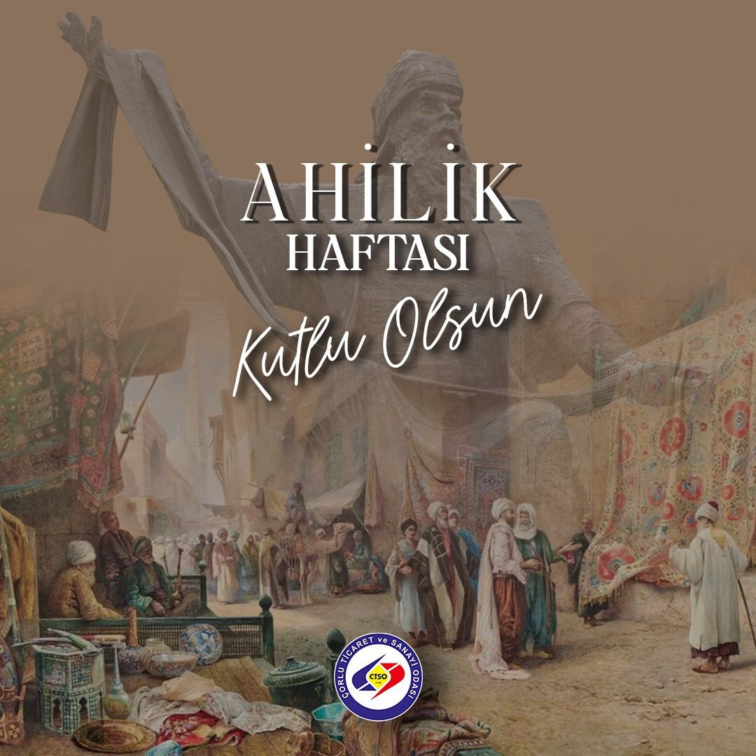 Dürüstlüğün, kardeşliğin, dayanışmanın, hoşgörünün ve bilginin sanatla harmanlandığı Ahilik kültürünü yaşatan tüm esnaf ve sanatkârlarımızın Ahilik Haftası’nı kutluyoruz.

#AhilikHaftası #BirlikBeraberlik #Dayanışma