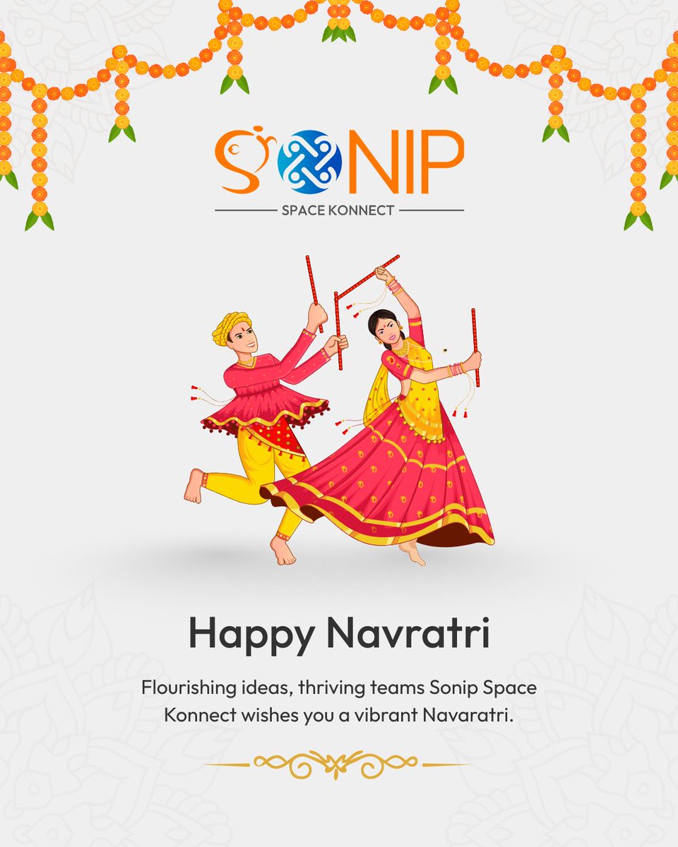 sonipspace's tweet image. This Navaratri, may ideas flourish and teams thrive. Sonip Space Konnect — workspaces with purpose.
#Sonipspacekonnect #sonipspace #workspace #navratri2025 #festive