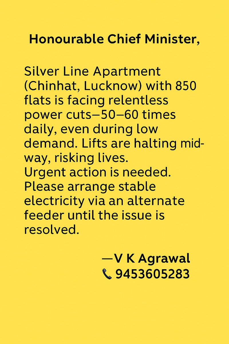 vkasbi's tweet photo. @UPPCLLKO,@CMOfficeUP,@EMofficeUP,@aksharmaBharat,@mduppcl,@MVVNLHQ https://t.co/OnJLD47tRo