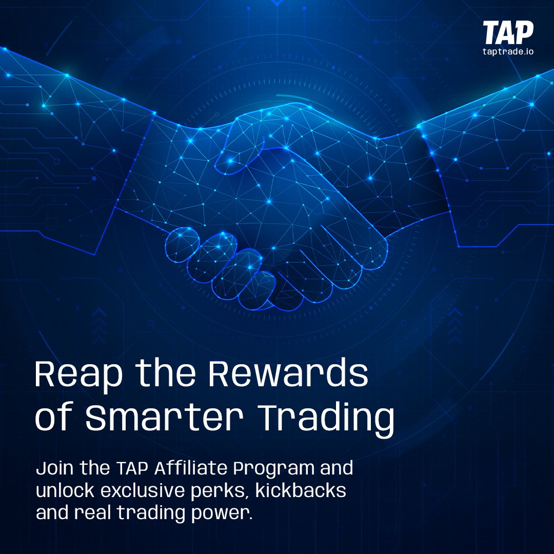 Refer a friend to TAP Signals, and you'll receive a rebate on their purchases! 

Receive a 10% kickback in USDC or TAP (depending on what they used to buy) and they'll get 10% off using your code. Win/Win.