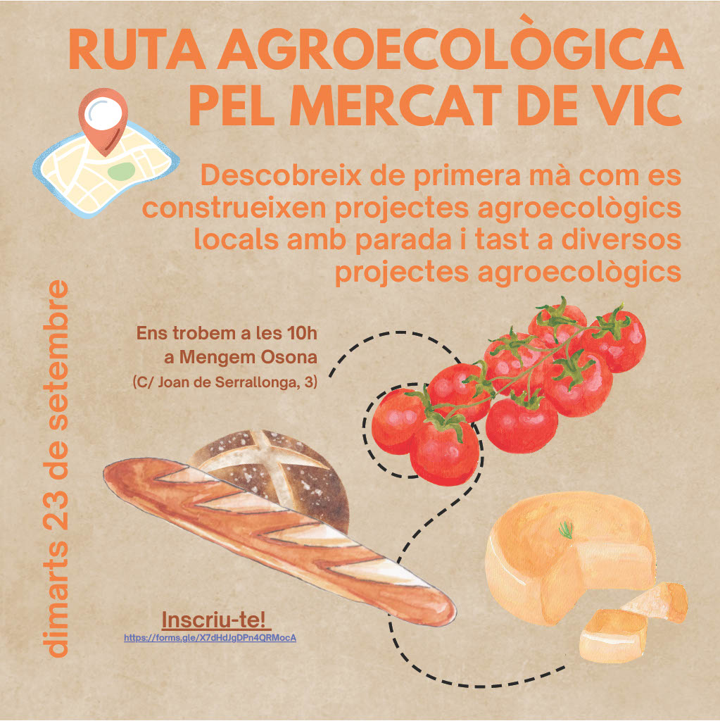 ❗️Descobreix les productores agroecològiques del mercat de #Vic🍅🥦🫛 i tasta els seus productes en una ruta especialitzada que es farà dintre les activitats de #NitRecerCat25. #NitRecerCat
Més informació
👉mon.uvic.cat/nitrecerca/pro…