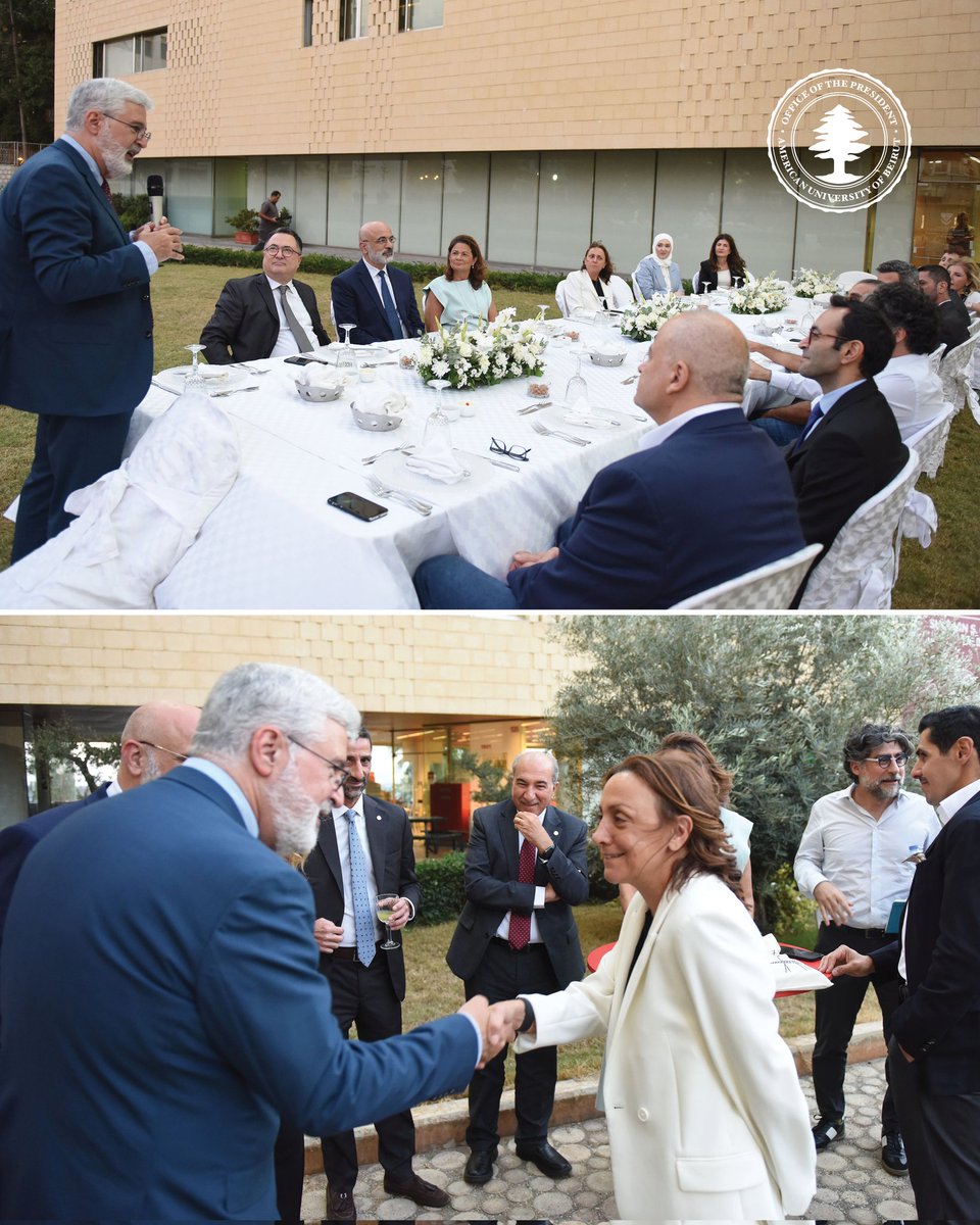 AUB Office of the President (@poaub) on Twitter photo "<a href="/AUBOSB/">Suliman S. Olayan School of Business at AUB</a>, our mission is to prepare ethical, creative leaders ready to solve the world’s challenges. With your perspectives, we will write the next chapter together."
Fadlo R. Khuri, MD
President, American University of Beirut #AUB
Welcome Speech for OSB International Advisory "<a href="/AUBOSB/">Suliman S. Olayan School of Business at AUB</a>, our mission is to prepare ethical, creative leaders ready to solve the world’s challenges. With your perspectives, we will write the next chapter together."
Fadlo R. Khuri, MD
President, American University of Beirut #AUB
Welcome Speech for OSB International Advisory