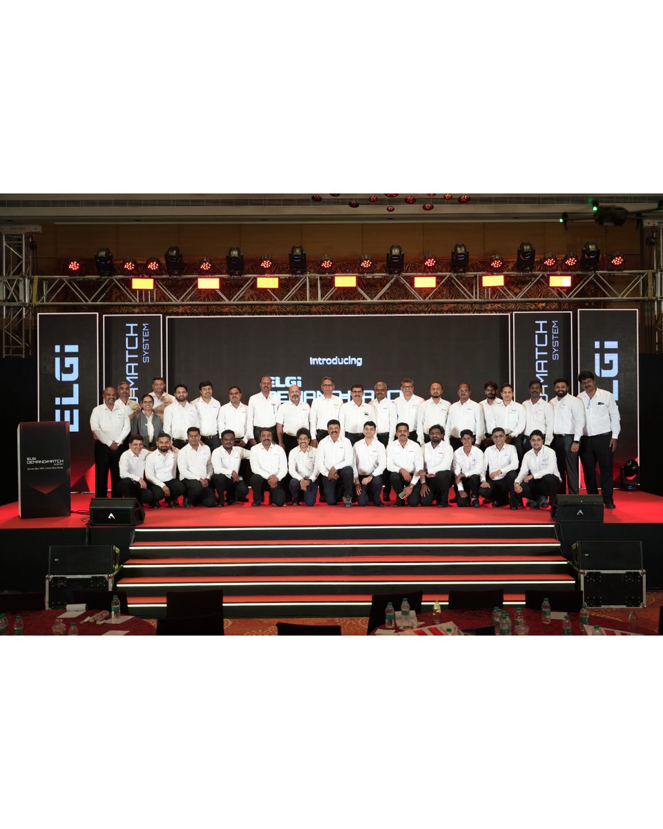 On 19th September in Chennai, ELGi unveiled the Demand=Match system, a breakthrough innovation that transforms how fixed-speed compressors operate under fluctuating demand.

With intelligent airflow recirculation, Demand=Match ensures delivery always equals demand, delivering