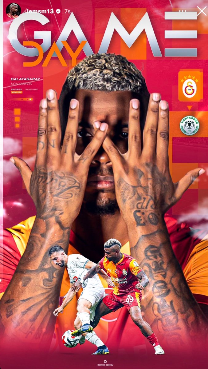 Mario Lemina'nın maç günü paylaşımı! 💛❤️