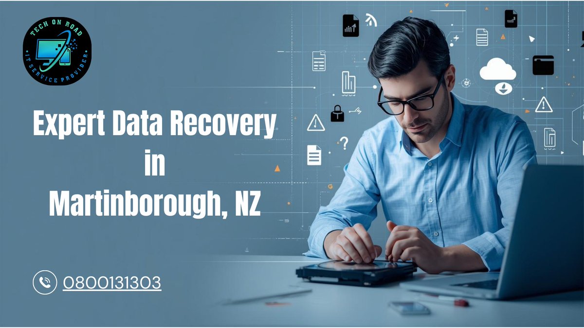 Techonroad's tweet image. Lost important files? Don’t panic — recovery is possible! 
Expert data recovery right to your doorstep in Martinborough &amp;amp; Wairarapa. 

Read more: techonroad.co.nz/data-recovery-…
Or
Call: 0800131303 

#DataRecoveryNZ #Wairarapa #DataRecovery #Martinborough #TechOnRoad #WairarapaBusiness