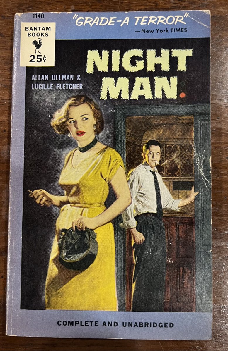 StuartKells's tweet image. On the desk today: #Bantam #pulps