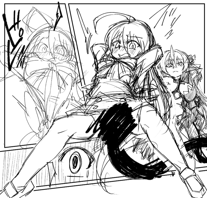 シャナ淫魔化描いてます