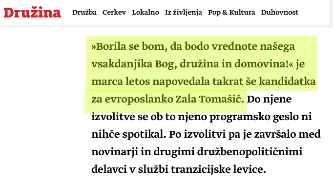 🧐 [Specialisti za fašizem] 🧐

Samo eno vprašanje - pri vsemu potvarjanju izvora in pomena antifašistične himne "Bella Ciao", nas zanima, kako so vrli specialisti spregledali promocijo fašizma z dejanskim fašističnim sloganom, ki se dogaja že vrsto let?