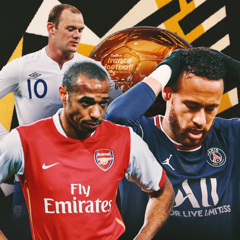 GoalJP_Official's tweet photo. ⚽今日の発表を前に…🏆
バロンドールを逃した史上最高の選手トップ10を選出!
1位は日本でもプレーしたあのレジェンド!アンリやマルディーニら、サッカー史に名を刻みながらもバロンドールに届かなかった選手を紹介。
トップ10は👇