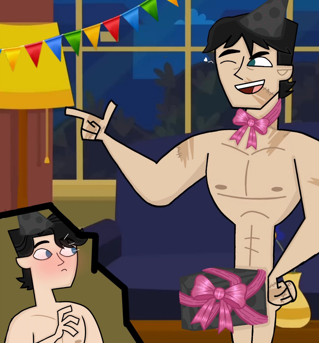Patito14reyes's tweet photo. Day 7: happy brithday hunter
El dia 7 ,dibuje a tom dΓ‘ndole su regalo para dar la paz entrΓ© ellos y quedar bien ambos π
#disventurecamp
#disventurecamphunter #disventurecampallstars #hunterweek2025 https://t.co/zGbwDcxPdH