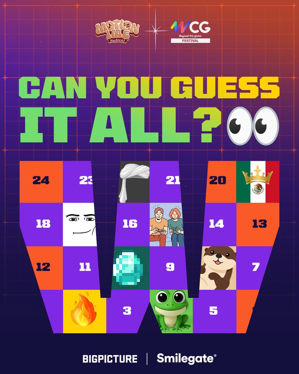 Ada yang bisa tebak siapa aja lineup untuk Creator Rumble WCG 2025? 👀

- - - - - - - - - - - - - - - -

Can anyone guess the lineup for Creator Rumble WCG 2025? 👀

#WCG #WCG2025 #WorldCyberGames #MotionIME #MIF2025