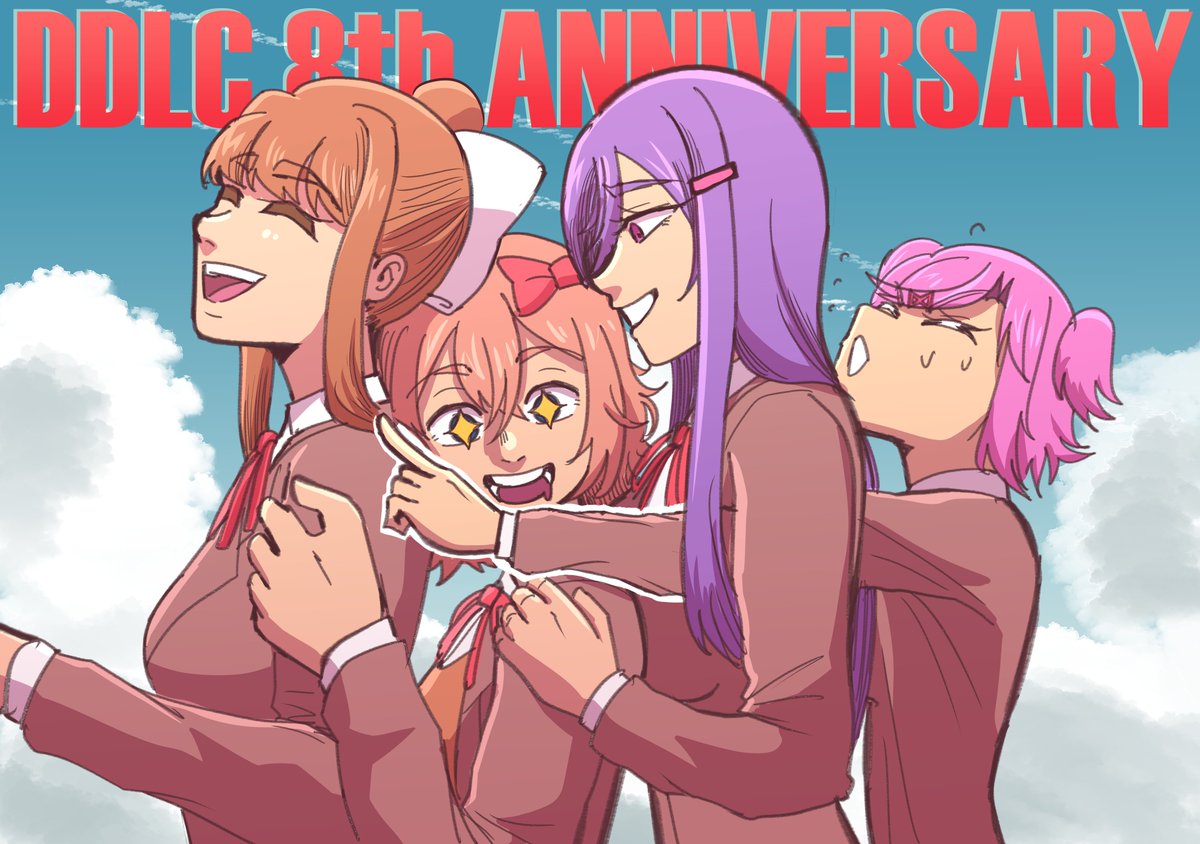 happy anniversary to ddlc!

#ddlc #ddlcfanart
