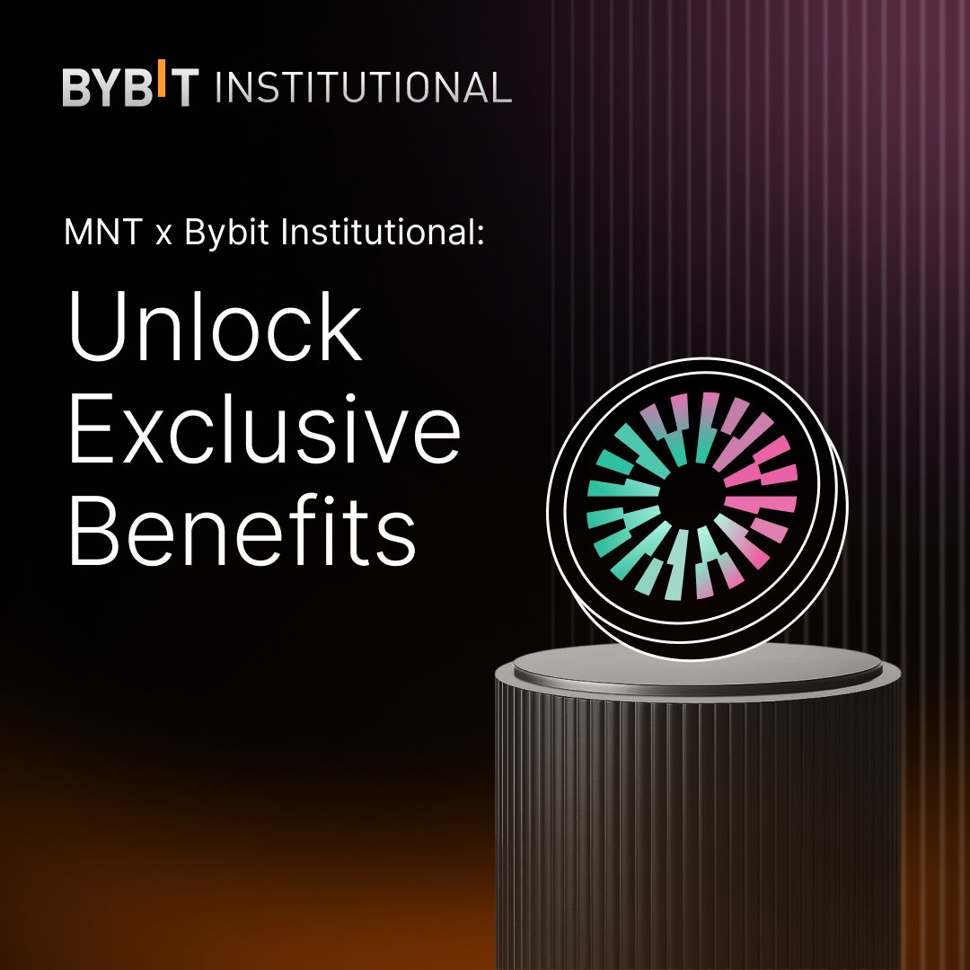 🚀 MNT x Bybit Institutional: Unlock exclusive benefits

Mantle’s utility token enters a new era with exclusive benefits for institutional clients.
✔️ Enhanced leverage
✔️ Longer loan terms
✔️ Smarter ways to trade &amp; borrow

Learn more: i.bybit.com/abmfEfm