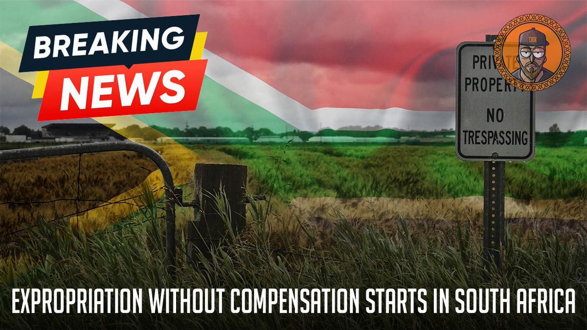 RenaldoGouws's tweet photo. The City of Ekurhuleni seized a R30 million farm without providing any compensation, using the new Expropriation Act to test the constitutional limits. This could spark economic chaos, political fallout, and global backlash.

Video Link: https://t.co/5rypfXg5zF https://t.co/ag0R62ISBk