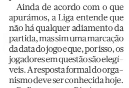 d20fernandes's tweet image. 🤡 Segundo o Record, a Liga entende que o Benfica pode usar Sudakov e Lukebakio contra o Rio Ave porque afinal não houve adiamento mas sim “marcação” de jogo? Curiosamente, no site oficial do mesmo organismo está escrito preto no branco: “encontro adiado”.
Em Portugal já não é…