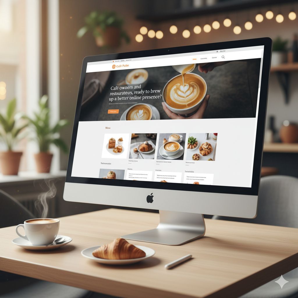 🍴 Your cafe deserves more than word of mouth.

Cafe Pulse — an AI-built template with menus, orders &amp; reviews baked in.
👉 shorturl.at/fk1oV

#CafeMarketing #RestaurantTech #CodeDesignAI
