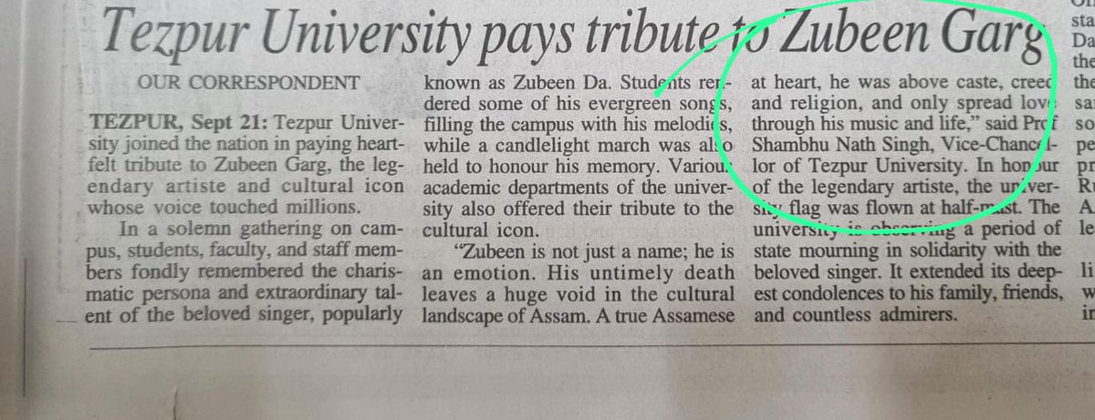 unknown3167561's tweet photo. I live inside the campus but haven't seen any ceremony. stop spreading lies. if you can't respect the legend at least don't try to use his name for PR. https://t.co/NL8iajcRlm