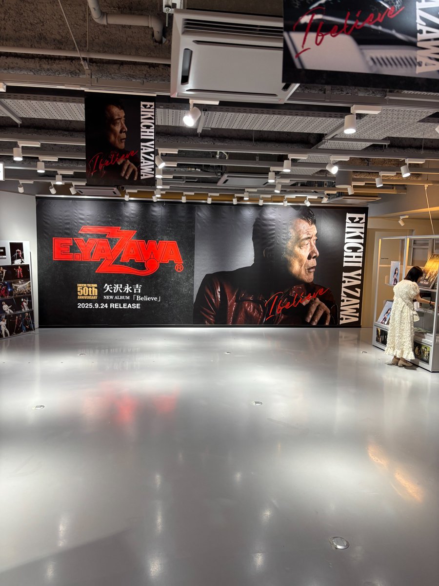 矢沢永吉 6年ぶりのNEW ALBUM「I believe」いよいよ本日、各CDショップ