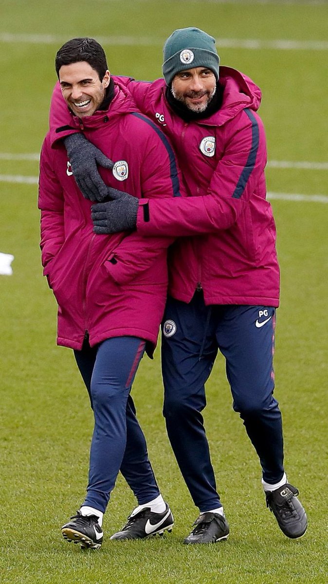 Did you know? Arteta was Guardiola’s “student” before being his rival. Before taking over at Arsenal, Arteta was Guardiola’s assistant for 3 years. Pep himself admitted that Arteta knew things about opponents that even he sometimes missed, like how to exploit weaknesses. #ARSMCI