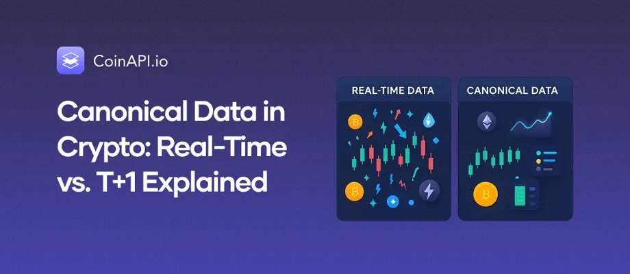 realCoinAPI's tweet image. Milliseconds matter when trading.
Accuracy matters when reporting.

That’s the split:
– Live feeds → algos, smart order routing, latency arb
– Canonical T+1 → compliance, valuation, research

Know which dataset you’re holding.

👉 coinapi.io/blog/canonical…

#Crypto #Quant…
