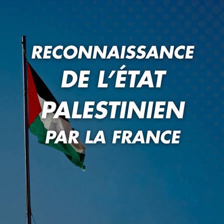 Reconnaître la #Palestine, c’est reconnaître la paix

Je suis pour que la France reconnaisse l’État de Palestine. C’est une question de justice et d’humanité. Le peuple palestinien a le droit de disposer de lui-même, d’avoir un État, de vivre en paix et en sécurité sur son