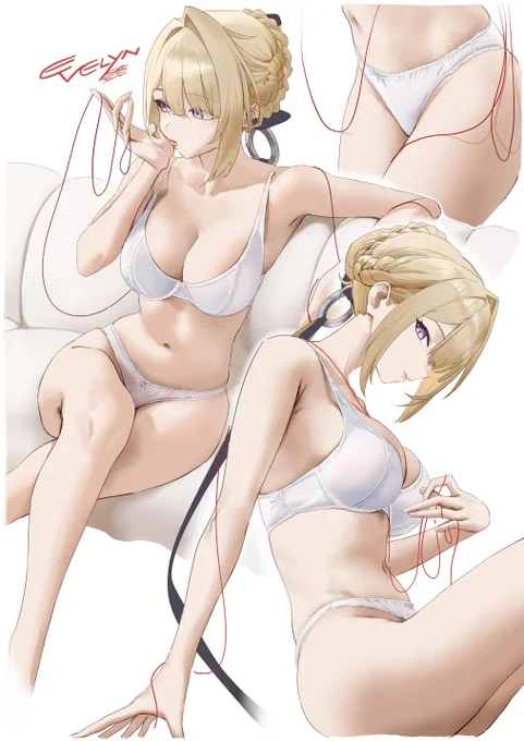 #zzzero #EvelynZZZ pure relax time eve (artwork from my upcoming zzz artbook!)