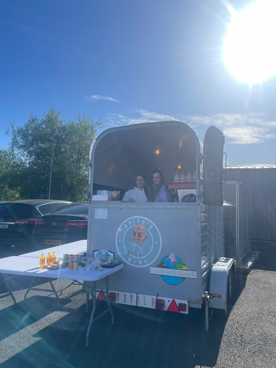 Huge thanks to Dungannon hurling club for inviting us to their tournament today 

Was a fantastic day &amp; brilliant for the charity to get the opportunity to take Brian’s Boru out on the road…