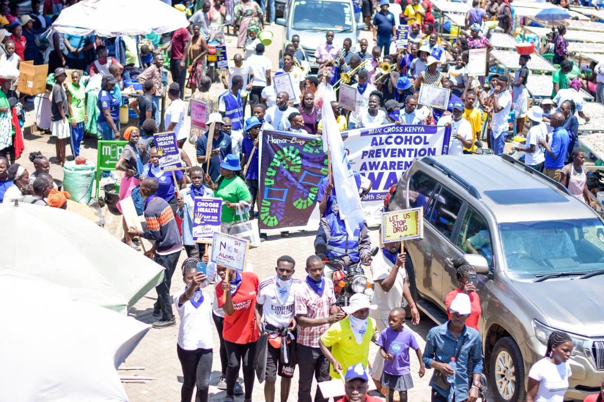 NACADA Kenya (@nacadakenya) on Twitter photo Powerful Partnerships in Homa Bay!
Our Homabay office teamed up with an incredible alliance: Blue Cross MOH, the Department of Mental Health, Tom Mboya University students, and dedicated local community members.
We strode through the heart of the community—from the bustling Powerful Partnerships in Homa Bay!
Our Homabay office teamed up with an incredible alliance: Blue Cross MOH, the Department of Mental Health, Tom Mboya University students, and dedicated local community members.
We strode through the heart of the community—from the bustling