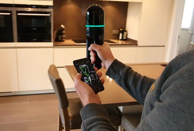 8 minutes to scan an entire house? Believe it! ⏰ Geodeet is making 3D scanning a breeze with the Leica BLK2GO. From cozy homes to grand churches captured in just 45 minutes, our tech is transforming how they create floor plans with speed and precision.... hxgn.biz/42BScKP