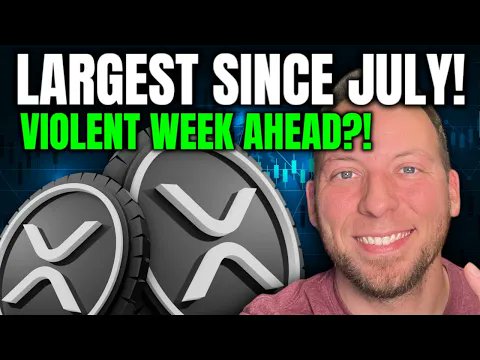 lucksidecrypto's tweet photo. RIPPLE XRP - LARGEST WEEK SINCE JULY!!! VIOLENT WEEK AHEAD!

https://t.co/1bjZK1Kahs

#LuckSideCrypto
#LuckSide https://t.co/v9KpoPsMX6