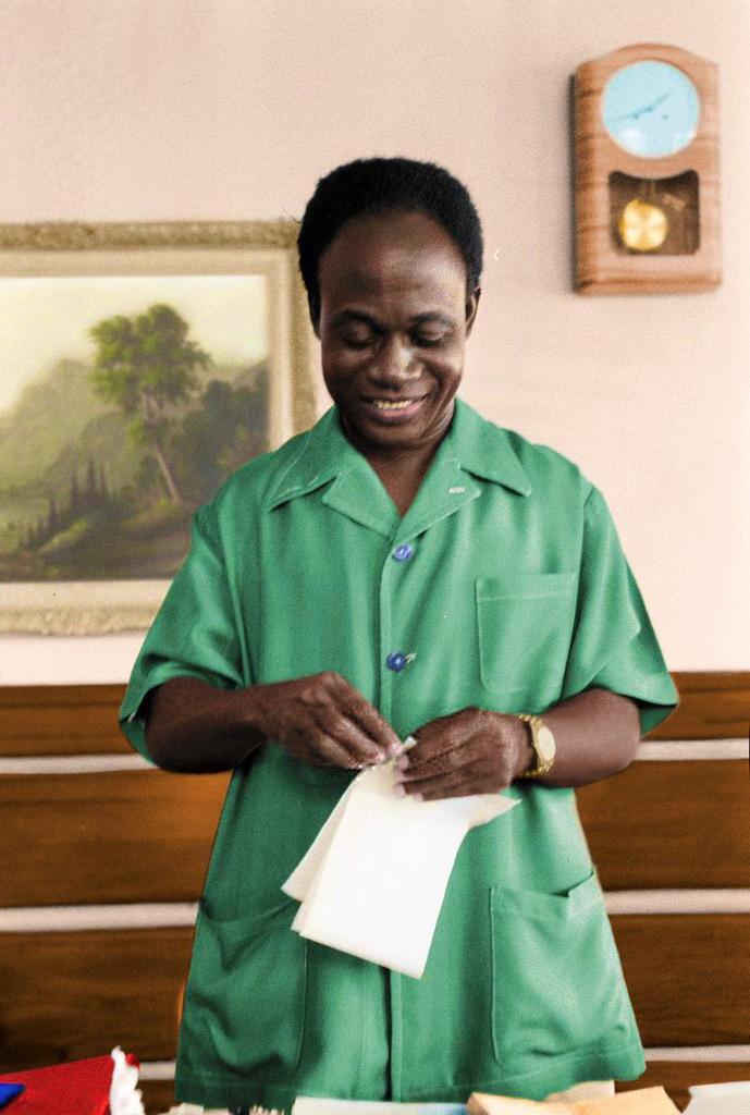 Tema motorway  Opened in November 1965 .
It was built by visionary Dr. Kwame Nkrumah.
We will always celebrate him.