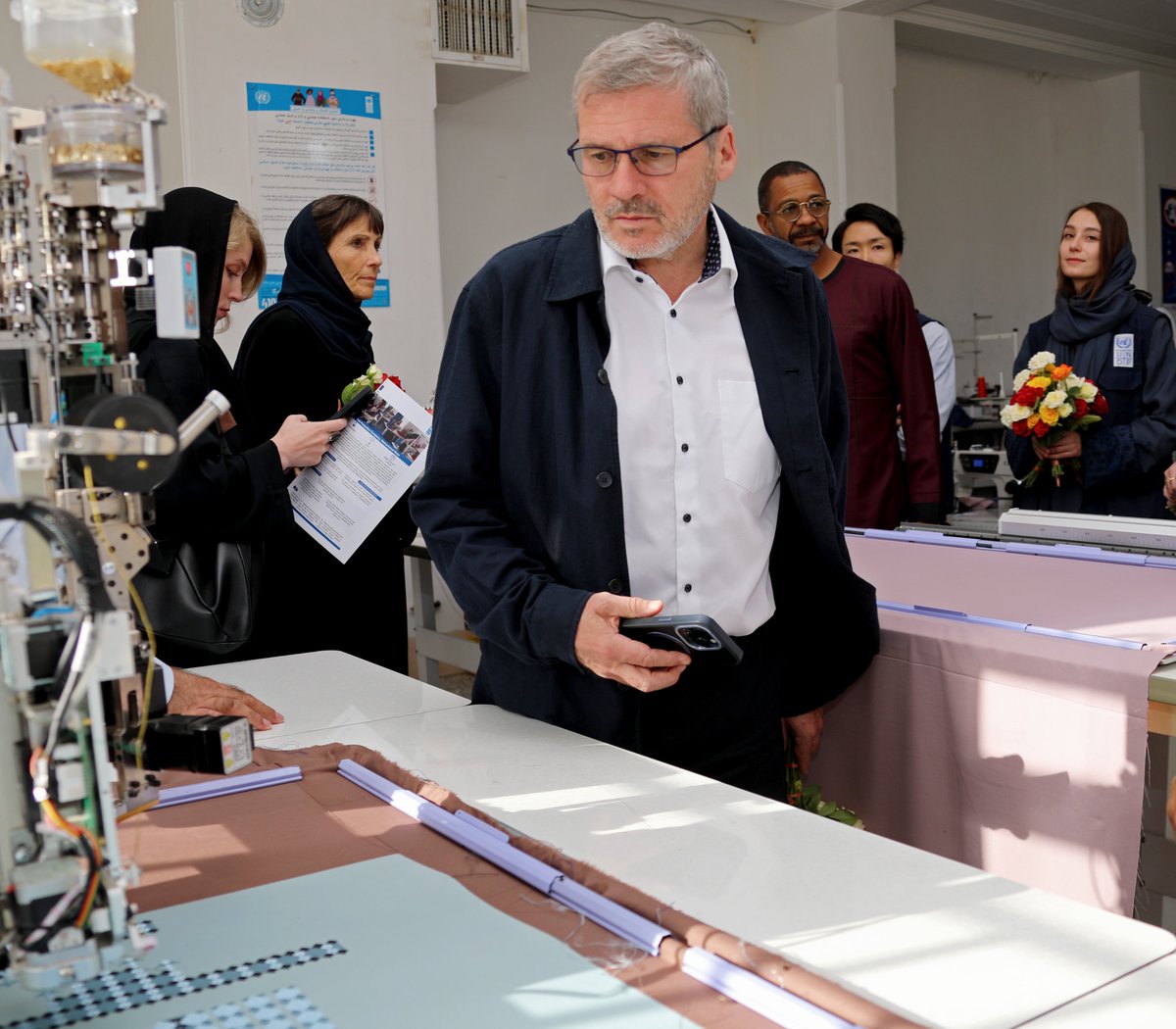 UNDPaf's tweet image. The @EUinAfghanistan Delegation &amp;amp; @UNDPaf visited Herat to meet women entrepreneurs &amp;amp; local businesses. From food processing to saffron &amp;amp; textiles, EU–UNDP support is helping enterprises grow, create jobs &amp;amp; strengthen livelihoods across western AFG. undp.org/afghanistan/ne…