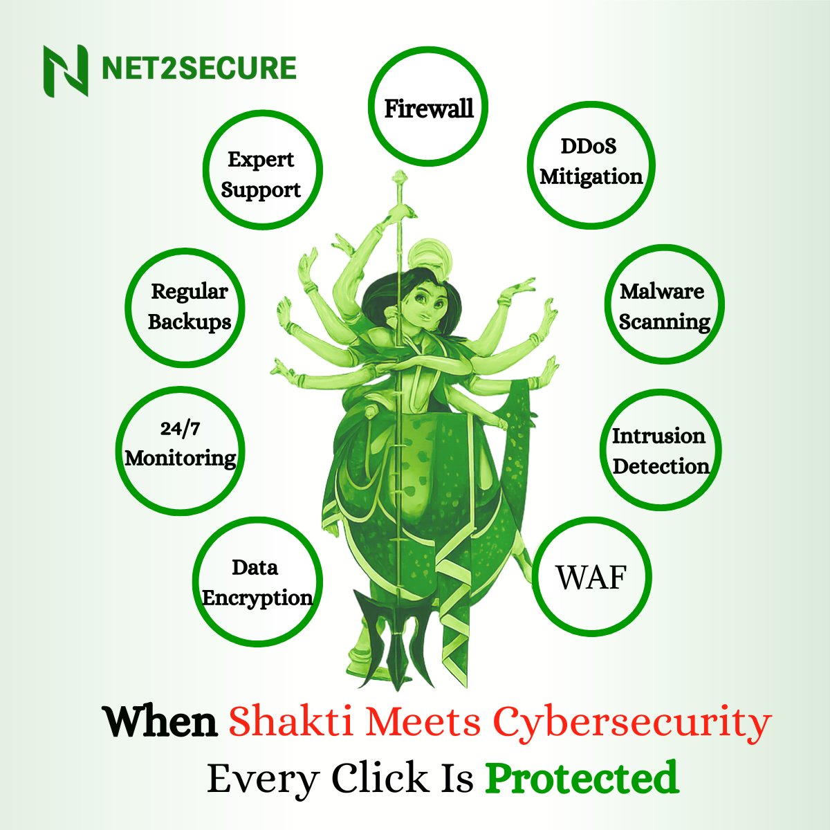 Net2Secure (@net2secure) on Twitter photo This Navratri, let your servers dance freely with Net2Secure’s 9-Layer Protection, keeps out every demon from hackers to downtime.
Contact us now:
📞9953046498
✉️ sales@net2secure.com
#WhenShaktiMeetsCybersecurity #Navratri2025 #CyberSecurity #StaySecure #TechShakti This Navratri, let your servers dance freely with Net2Secure’s 9-Layer Protection, keeps out every demon from hackers to downtime.
Contact us now:
📞9953046498
✉️ sales@net2secure.com
#WhenShaktiMeetsCybersecurity #Navratri2025 #CyberSecurity #StaySecure #TechShakti