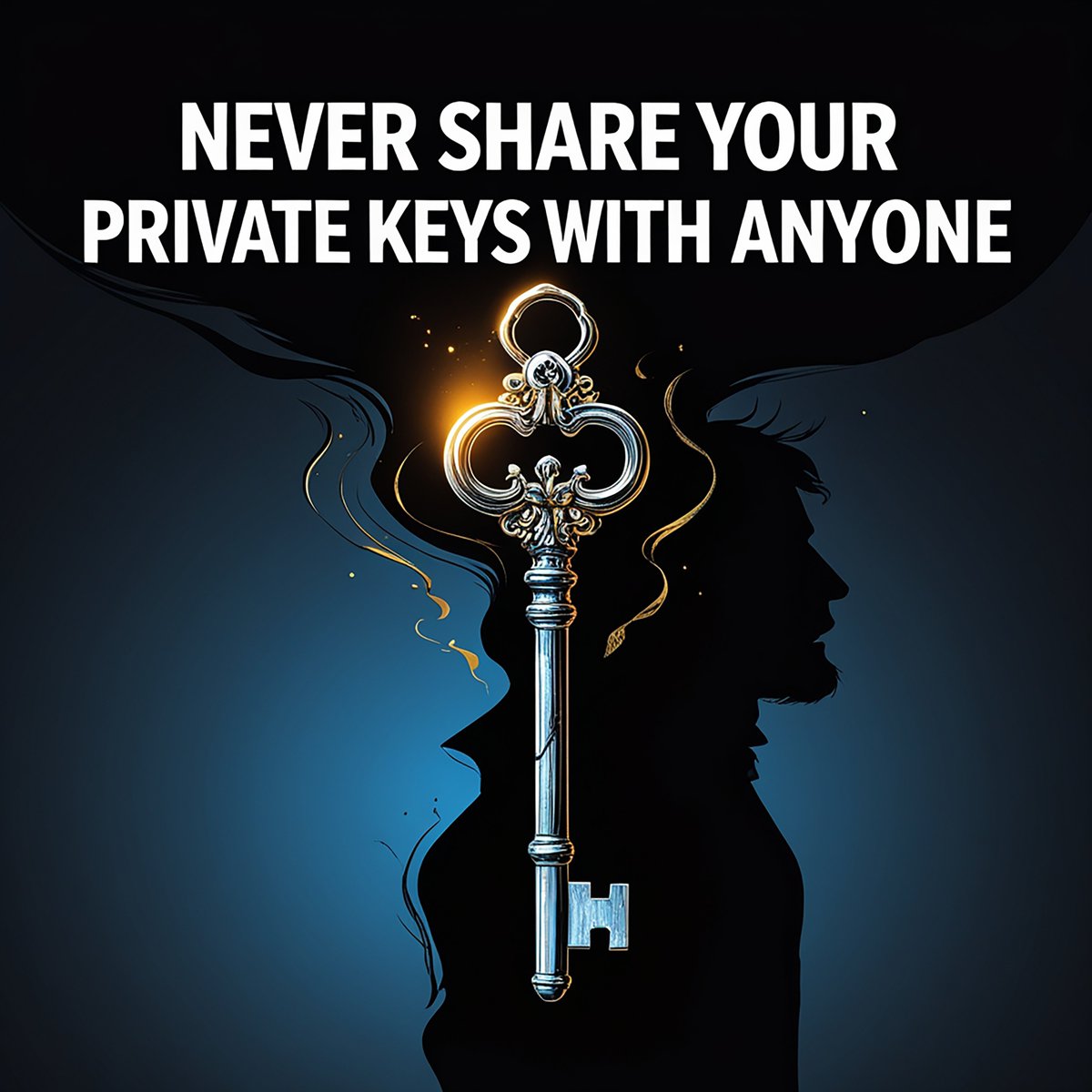 DeniDamar3's tweet image. 🔑 Never share your private keys with anyone 🚫
Your keys = your crypto.
Protect them like your life savings 🛡️ Click the link to discover how : tinyurl.com/35m8wt3n

#cryptosecurity #privatekeys #staysafe #investsmart