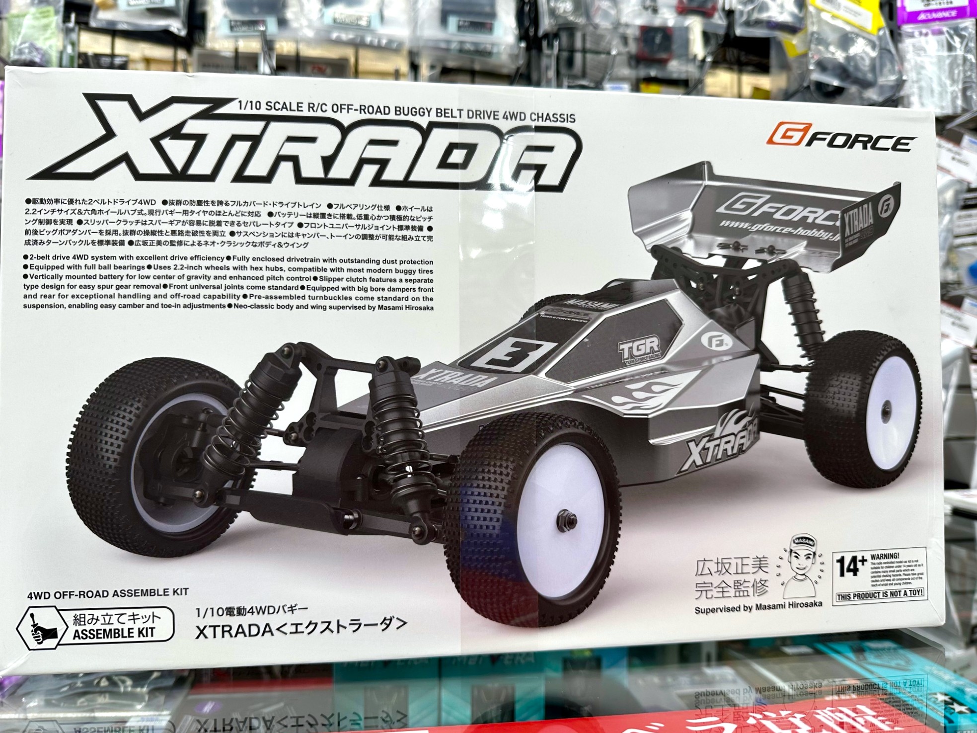 ジーフォース　XTRADA　エクストラーダ　GeForce　新品未組立ラジコン 1/10RCバギー XTRADA 4WD Buggy Kit | ドローン・ラジコン製品の