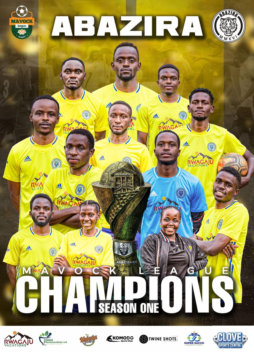 Muhindo Doreen mutoro (@muhindodor15852) on Twitter photo Another week to remind the whole world that my Cohort <a href="/AbaziraFc/">Abazira Fc⭐️</a> are the champions of the Mavock League season 1 🥳🥳🥳. Another week to remind the whole world that my Cohort <a href="/AbaziraFc/">Abazira Fc⭐️</a> are the champions of the Mavock League season 1 🥳🥳🥳.