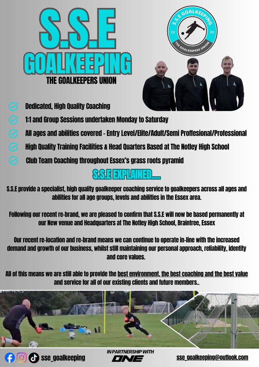 SSEGoalkeeping's tweet photo. Update https://t.co/EB3gRgT4E0