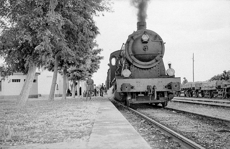 Cretas ( Teruel ), 1960.-
 Foto : Salvador Crescenti Miró.
