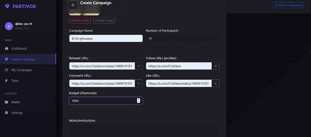 partivox_'s tweet photo. Partivox is an intent driven platform. Creators declare intent of what they want and the platform allocates diamond relative to the engagers. 

With @partivox_, creators and engagers now have a home that helps them align incentives.

Everybody wins with Partivox.

#Partivox #Web3 #EngageToEarn