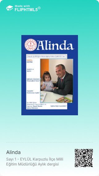 Karpuzlu İlçe Milli Eğitim Müdürlüğü Aylık dergisi ALİNDA 
İlçemizin nabzını öğrencilerimizle tutuyoruz! 
<a href="/mehmetyigitmem/">Mehmet YİĞİT</a> <a href="/cemalagirol/">Cemal</a> 

online.fliphtml5.com/qicyi/oavc/