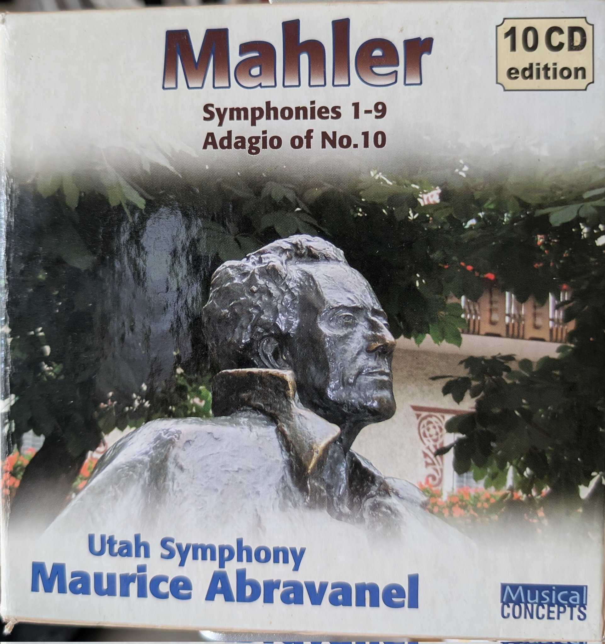 Maurice Abravanel 指揮 ユタ交響楽団 マーラー交響曲全集 Maurice Abravanel 指揮 ユタ交響楽団 マーラー交響曲全集
