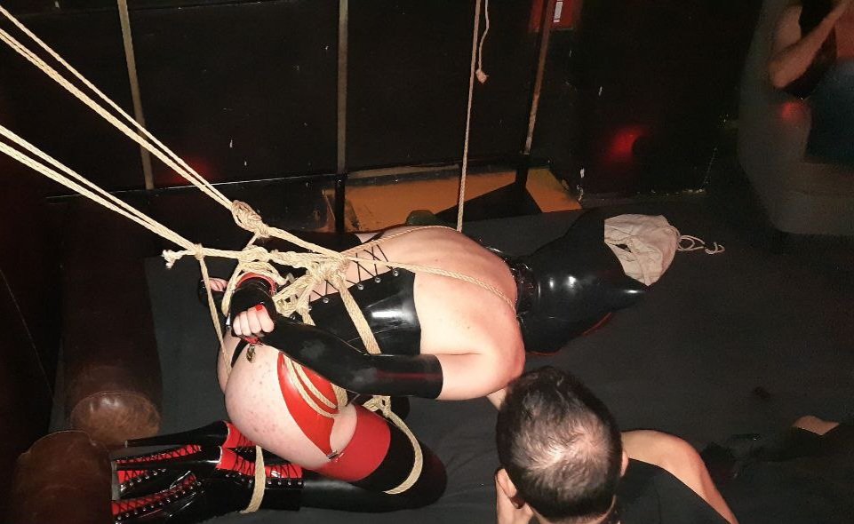 🖤Tied and played🖤

Tied 🪢 by <a href="/ShibariVan/">Van Holz shibari master</a> 
Ido drone by <a href="/furrjoi01/">FURRJOI</a> 

#shibari #playparty #bdsmparty #bondage #dronemask #latex #latexstockings #latexgloves #highheels #ropes
