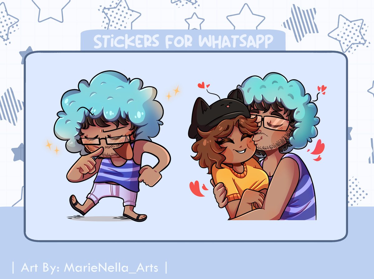 Ya que no he subido nada, aprovecho para enseñar esto que me comisionó mi amor! ✨🌻

| #VGenComm | #VGen |