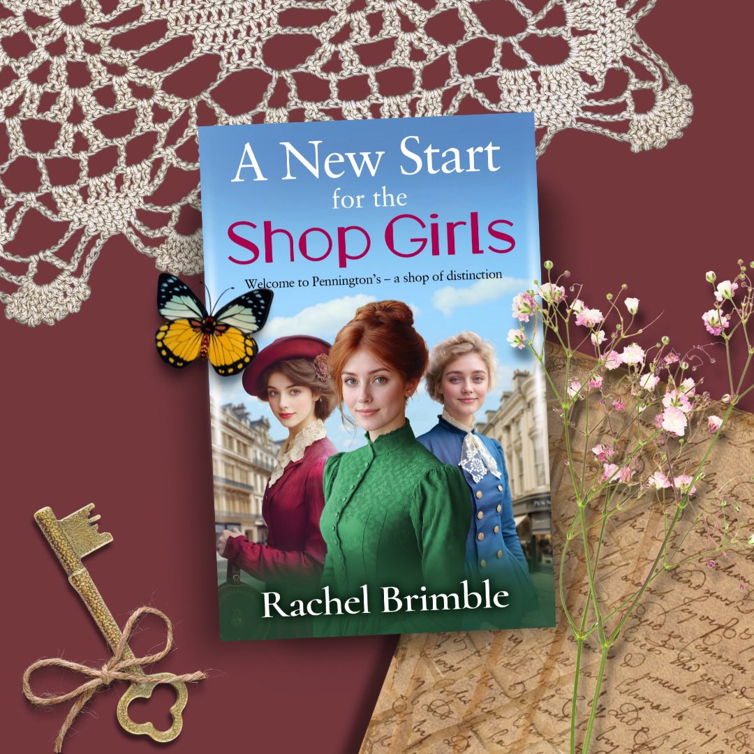 ** BOOK 1 in the series! **
The doors to Bath's finest department store are OPEN!

Discover a world full of drama, intrigue &amp; romance with the Shop Girls - nothing in life is easy but when you have ambition, dreams and love, anything is possible!

BUY: geni.us/MR5nZh