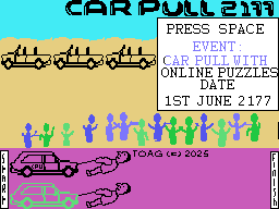 MSXdevContest's tweet image. MSXdev25 #04 Car Pull 2177
msxdev.org/2025/09/22/msx…
#msxdev25