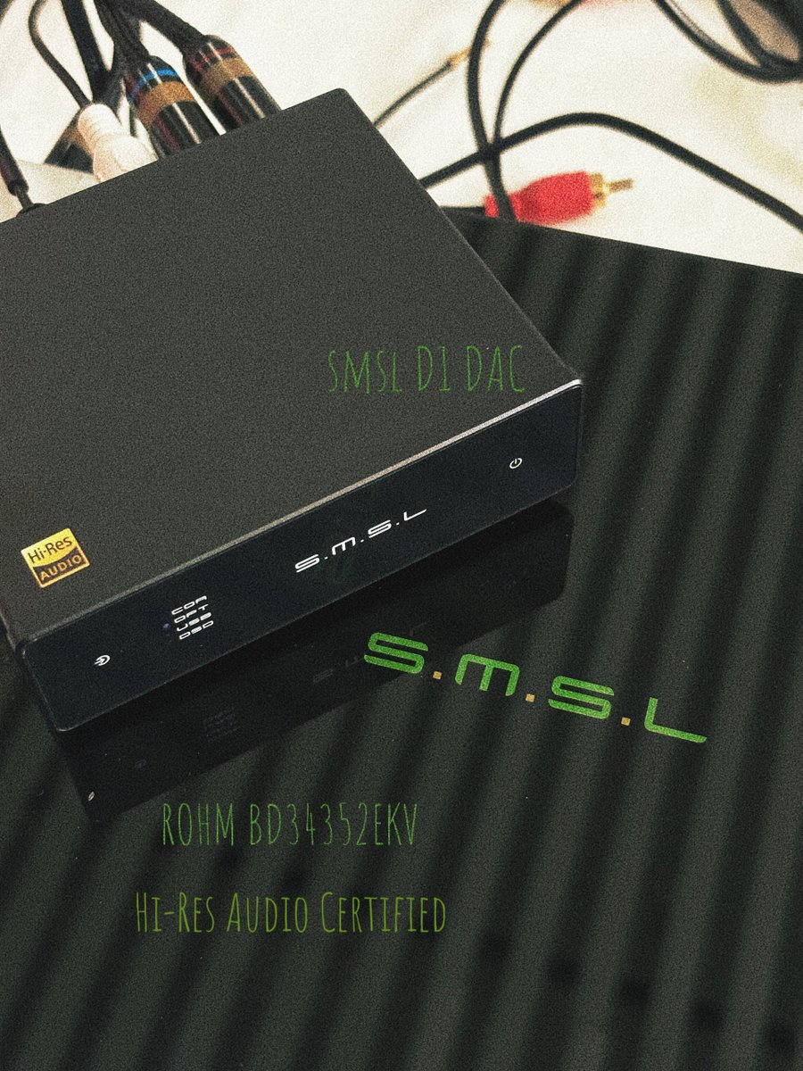 SMSL_Official's tweet image. Perfect for starters! 🫶 Level up your desk vibe.This tiny powerhouse connect to your PC&amp;amp;phone,and serves up stunning hi-res sound.🎧
#BeginnerFriendly #Desksetup #audiophile