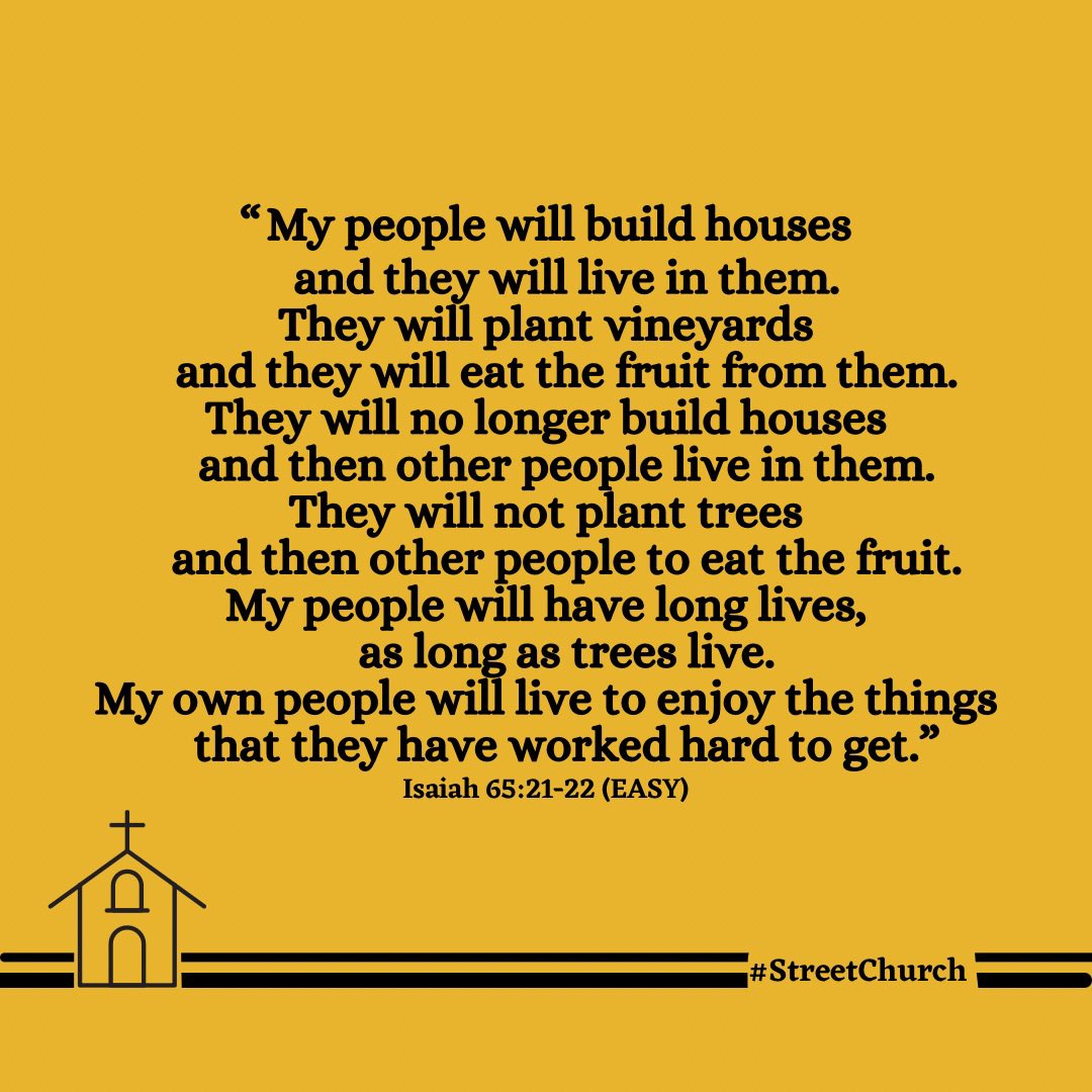 streetchurchh's tweet photo. So shall it be for me and you in Jesus name. Amen 🙏 

Have a blessed week ahead! https://t.co/UTqZJOhhGK