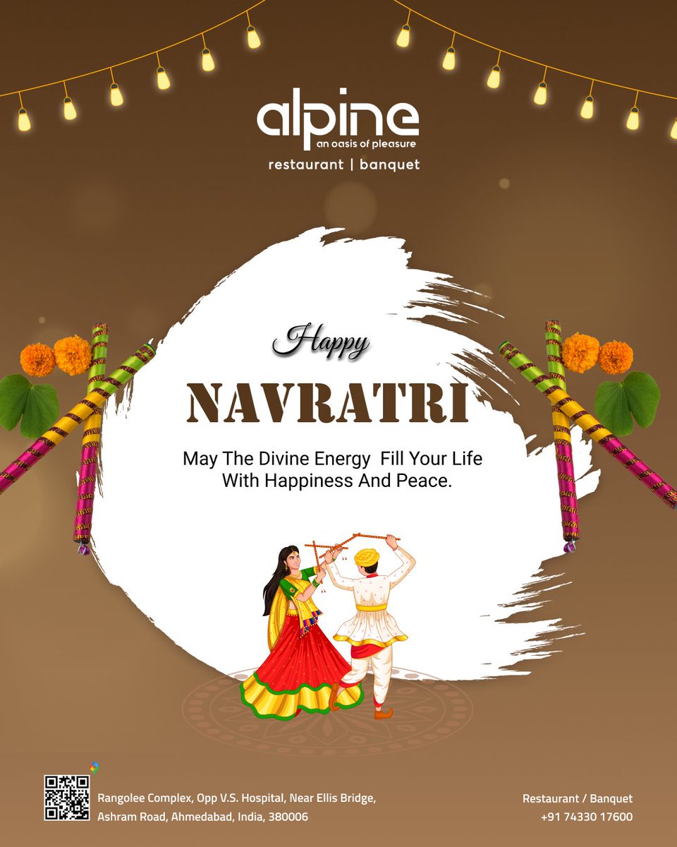 Alpine_Rest's tweet photo. 📷📷 Happy Navaratri 📷📷
May the divine energy  fill your life
with happiness and peace.

#HappyNavaratri #Navaratri2025 #ShubhNavaratri #NavaratriCelebration #NavaratriVibes #SavorTheFlavor #DeliciousMoments #FeastModeOn https://t.co/5uMPFtTAol