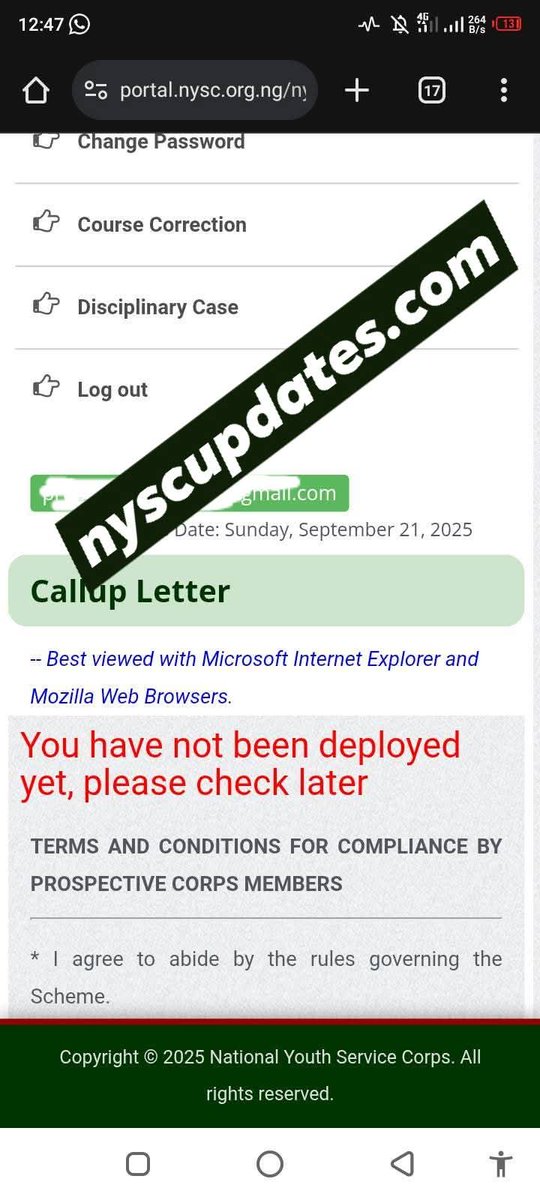 NYSCUpdates.com tweet media